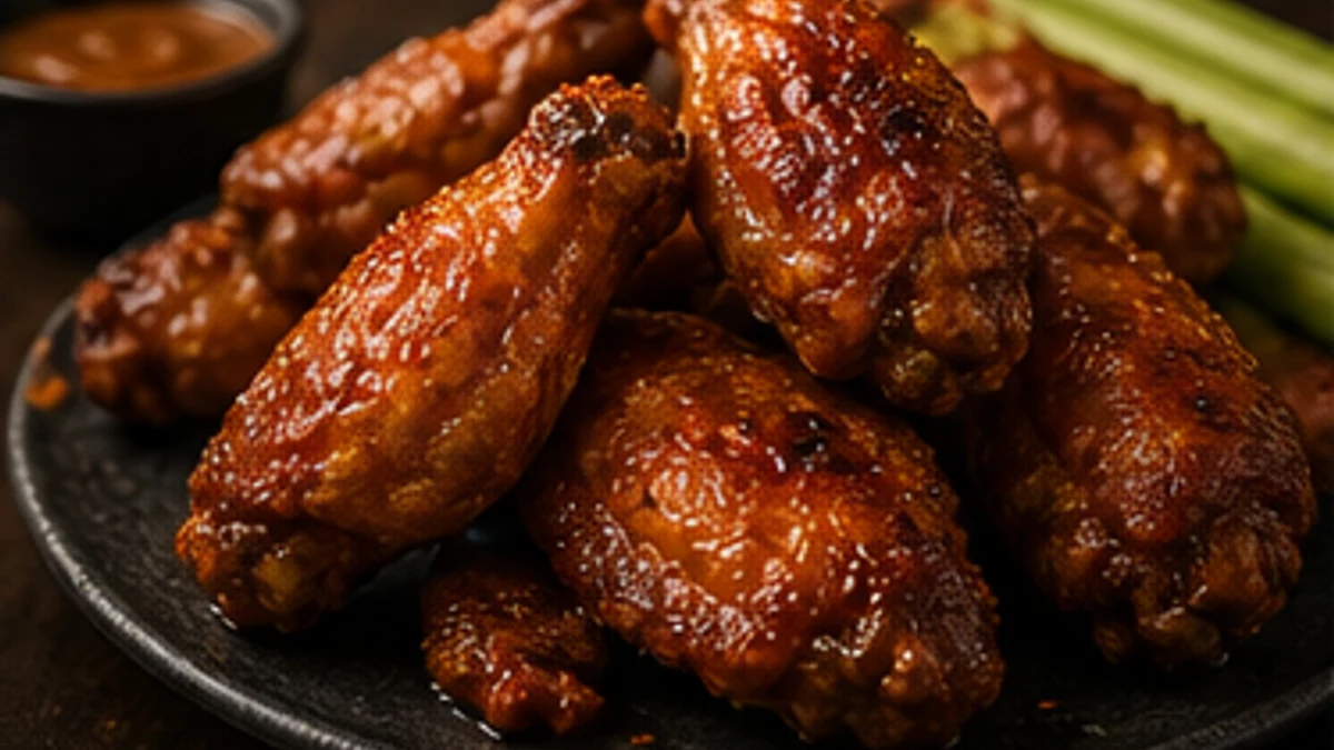 Restaurant chicken wings for National Chicken Wing Day